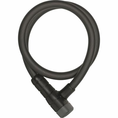 Abus kabelslot 6415k/85/12 zwart - racer (85cm)
