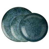 Sambonet Fusion Blue 12-delige serviesset - Blauw - Porselein - thumbnail