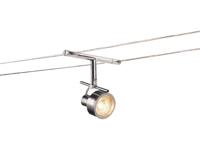 SLV TENSEO SALUNA 12V-kabelsysteem lamp GX5.3 Chroom - thumbnail