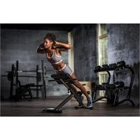 Inklapbare Buik- en Rugtrainer Wit - thumbnail