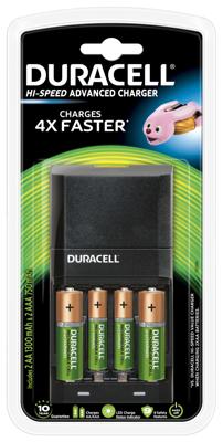 Duracell 45 minuten batterijlader, 1 tel Duracell 45 minuten batterijlader, 1 tel