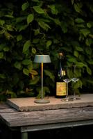 KonstSmide Oplaadbare tafellampMenton mintgroen - 7839-630 - thumbnail