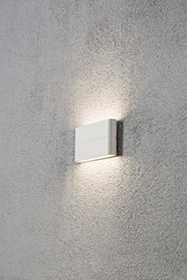 KonstSmide Vlakke up en downlighterChieri 17cm wit - 7973-250 - thumbnail