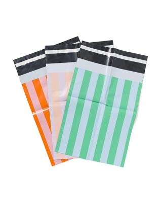 HEMA Verzendzakken 40x25cm Strepen - 3 Stuks