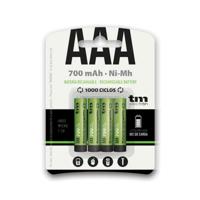 Oplaadbare Batterijen TM Electron R03 Ni-Mh - thumbnail