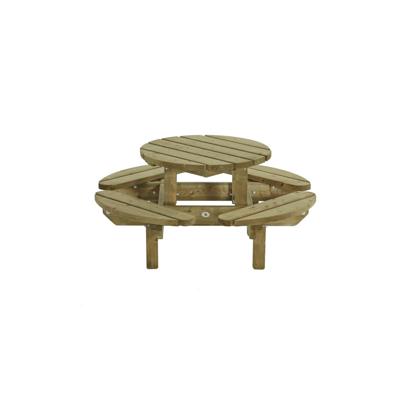 Kinderpicknicktafel rond Talen Buitenmeubelen - Talen buitenmeubelen