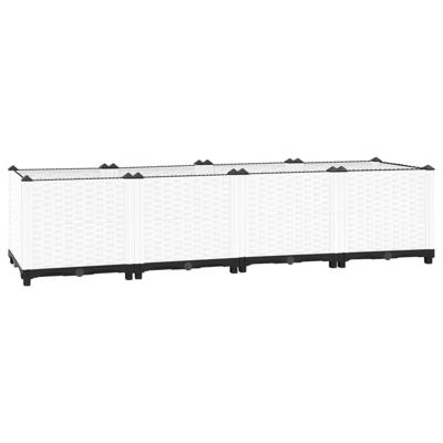VidaXL Plantenbak verhoogd 160x40x38 cm polypropeen