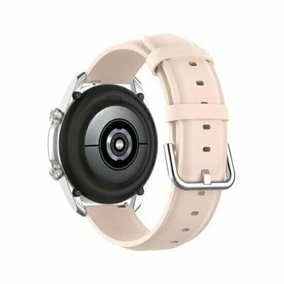By Qubix - Classic leren bandje - Roze - Compatible met Xiaomi Redmi Watch 5 Active/Redmi Watch 5 Lite - Compatible Xiaomi bandje
