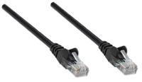 Intellinet 320771 RJ45 Netwerkkabel, patchkabel CAT 5e U/UTP 5.00 m Zwart 1 stuk(s) - thumbnail