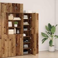 Hoge kast Oudhout 40 x 42,5 x 185 cm - thumbnail