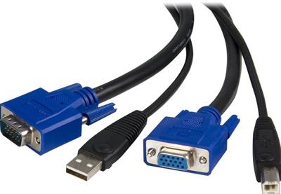 .com 3m 2-in-1 universele USB KVM kabel (SVUSB2N1) - VideoUSB kabel - HD-15 (VGA), USB type B (M) naar USB, HD-15 (VGA) - 3 m - voor PN: RKCOND17HD, SV231USBGB, SV231USBLC, SV431USB, SV431USBAE, SV431USBAEGB, SV431USBDDM .com 3m 2-in-1 universele USB KVM kabel (SVUSB2N1) - VideoUSB kabel - HD-15 (VGA), USB type B (M) naar USB, HD-15 (VGA) - 3 m - voor PN: RKCOND17HD, SV231USBGB, SV231USBLC, SV431USB, SV431USBAE, SV431USBAEGB, SV431USBDDM