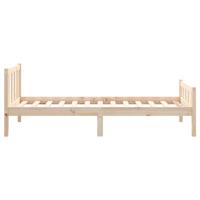 Bedframe massief hout 90x190 cm - thumbnail
