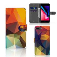 Apple iPhone 7 Plus | 8 Plus | Book Case | Polygon Color - thumbnail