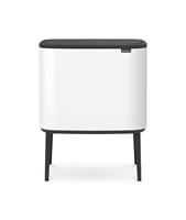 Brabantia Bo touch bin 11+23 liter white - thumbnail