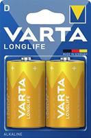VARTA batterij "longlife longlife mono 2-series blister d - thumbnail