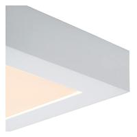 Lucide BRICE-LED - Plafonnière Badkamer - LED Dimb. - 1x30W 3000K - IP44 - Wit - thumbnail