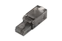 DIGITUS Cat 6A Netwerkconnector onafgeschermd - RJ45 connector zonder gereedschap - 10GBase-T 500 MHz - AWG 27/7 tot 22/1 - thumbnail