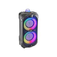 Bluetooth Luidspreker met Karaokemicrofoon Inovalley Zwart Bluetooth luidspreker - thumbnail