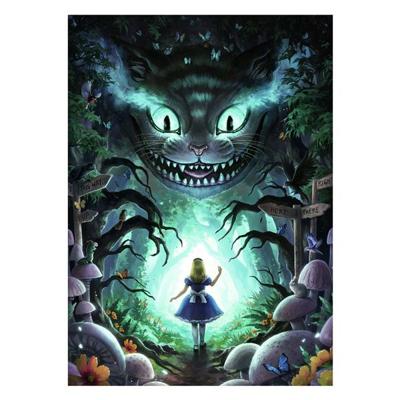 Ravensburger legpuzzel disney avonturen met alice, 1000st.