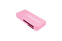 Transcend TS-RDF5R Externe geheugenkaartlezer USB-A 3.2 Gen 1 Roze - thumbnail