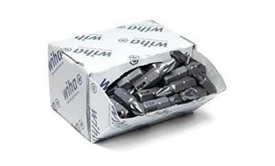 Wiha Bitset Standard 25 mm Pozidriv (PZ2) 50-delig 1/4" C6,3 in grootverpakking - 8057 - 08057