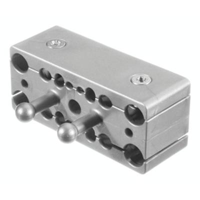 Bachmann Eindstuk 930.091 Kunststof Zilver Inhoud: 1 stuk(s)