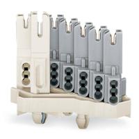 WAGO 267-173 WAGO GmbH & Co. KG Verbindingsklem Flexibel: - Massief: 0.5-1 mm² Aantal polen: 3 500 stuk(s) Wit - thumbnail