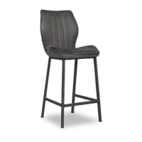 Barstoel Vinny (Laag) - Otis Antraciet - thumbnail