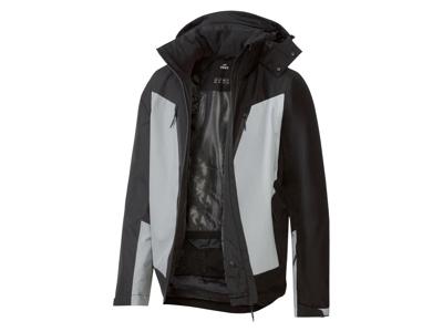 CRIVIT Heren ski-jas Premium (Zwart, XL (56/58))