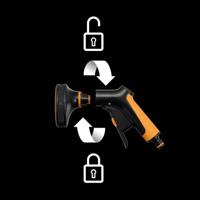 Fiskars comfort broeskop multi, 5 standen, knijpbediening - 1065482 - thumbnail