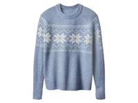 esmara Gebreide dames trui (Blauw, L (44/46)) - thumbnail