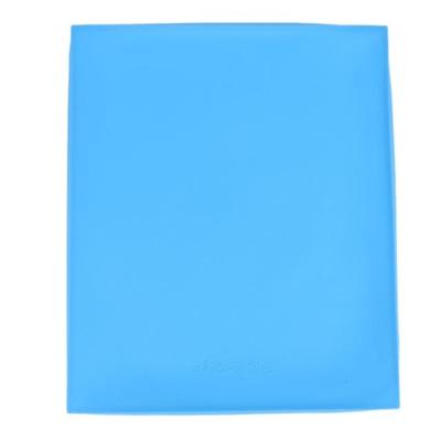2 stuks non-stick cake pad Swiss roll pad bakken tools voor taarten silicone mat (blauw)