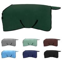 VidaXL Paardendeken volledig donkergroen polyester - thumbnail