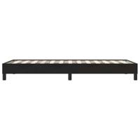 Bedframe zonder matras 90x220 cm fluweel zwart - thumbnail
