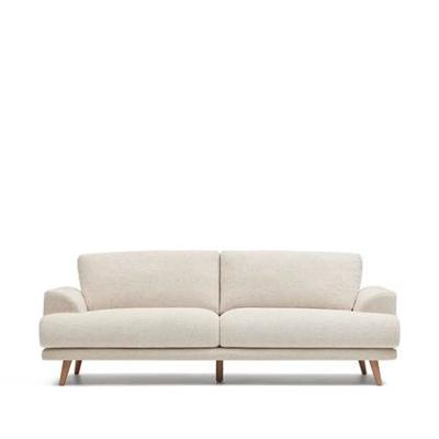 Kave Home 3-zits Bank 'Karin' 231cm, kleur Beige