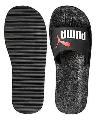 Puma Dames badslippers Purecat (Zwart, 39)