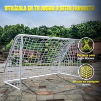Voetbaldoel Devessport 180 x 91 x 120 cm Wit - thumbnail