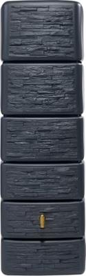 Garantia Slim regenton 300 liter stone decor antraciet