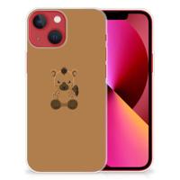 Apple iPhone 13 Telefoonhoesje met Naam Baby Hyena - thumbnail