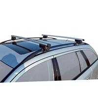 Twinny Load Dakdragerset 124 cm aluminium zilver - thumbnail