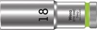 Wera 8790 HMC Deep 05004558001 Buiten-zeskantprofiel Dopsleutelinzetstuk 18 mm 1/2 18 mm 1 stuks 1/2 - thumbnail