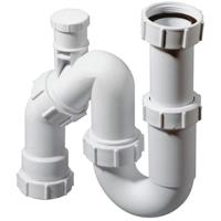 McAlpine Sifon met Beluchter - Universeel 6/4" x 40 mm - thumbnail