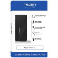Pedea 50170098 50170098 Screenprotector (glas) Apple IPhone 15 1 stuk(s) Anti-vingerafdruk - thumbnail