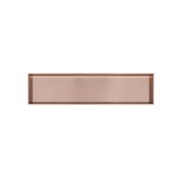 Hotbath &More Inbouwnis - 30 x 120 x 10 cm - met LED-verlichting - Geborsteld Koper PVD - thumbnail