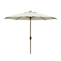 Madison Parasol Lissabon teak luxe champagne 300cm - thumbnail
