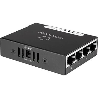 Renkforce RF-4451433 Netwerk switch 5 poorten 100 MBit/s USB-stroomverzorging Renkforce RF-4451433 Netwerk switch 5 poorten 100 MBit/s USB-stroomverzorging