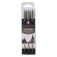 Sakura pigma micron etui 3 fineliners zwart 08-10-12 breed - thumbnail