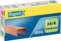 Nietjes Rapid Standard 24/6 6 mm (20 Stuks) - thumbnail