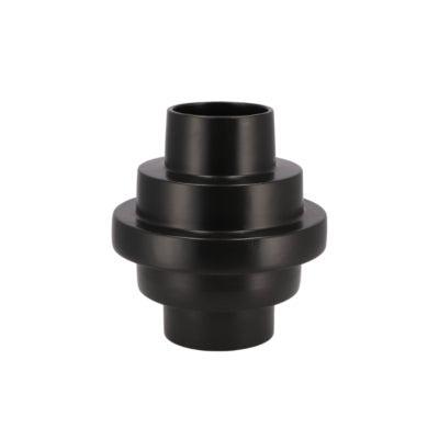 Daan Kromhout Vaas stairs zwart 25 cm | 4 stuks