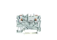 WAGO 2200-1201 Doorgangsklem 3.50 mm Push-In-klem Grijs 100 stuk(s) - thumbnail